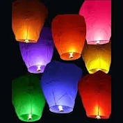 Sky lanterns 10pcs